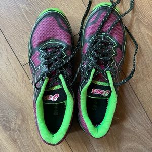 Winter Running/Hiking shoes with studs. ASICS 7.5W